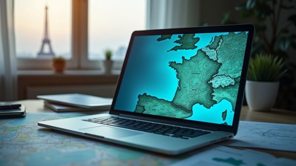 Cartographie des agences web en France
